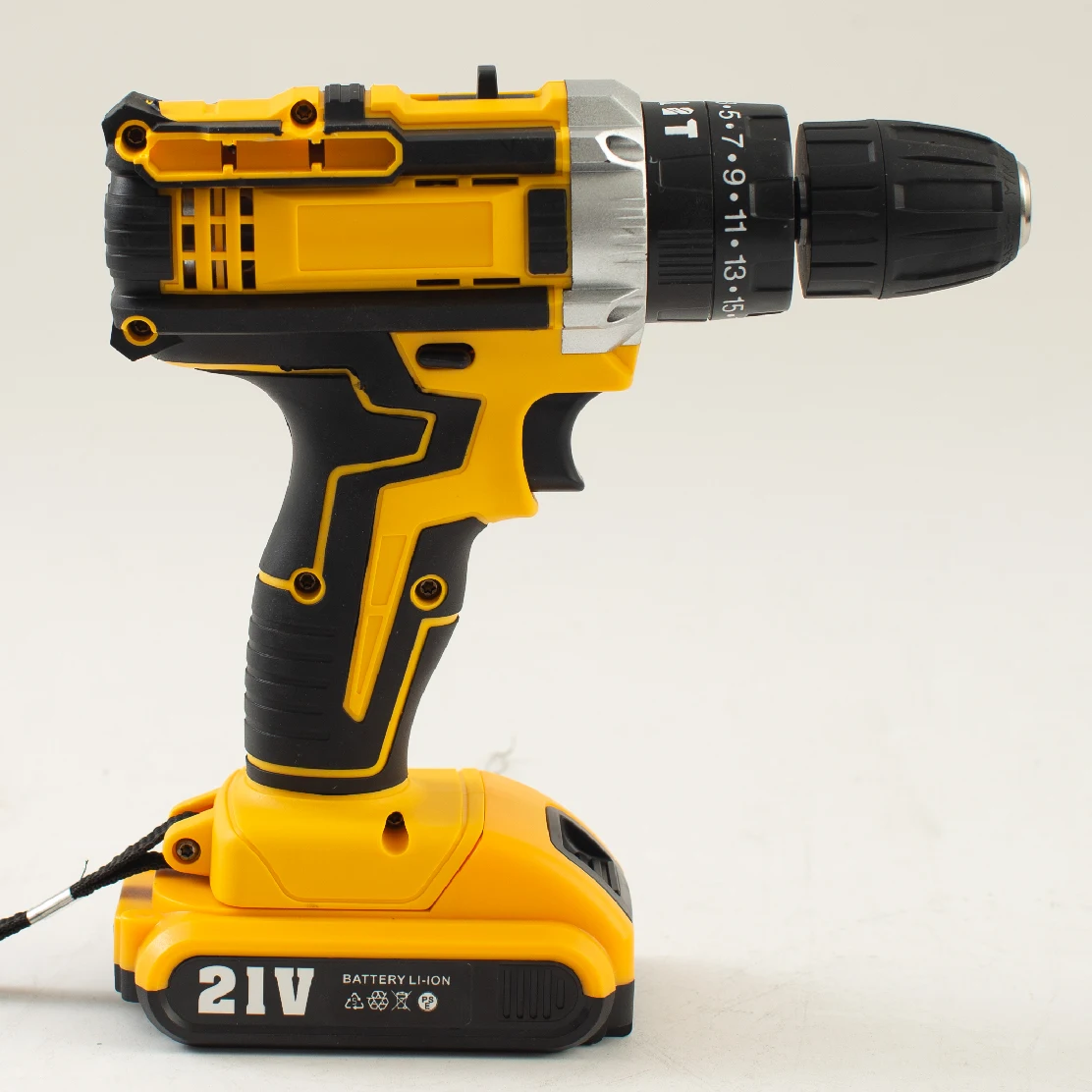 OEM Heavy Duty Drilling Machines Portable Screwdriver Rotary Hammer 18v Cordless Drill with Lithium Battery