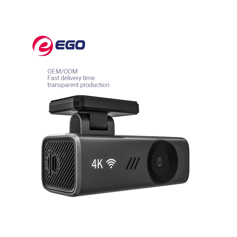 Лидер продаж от производителя автомобильный черный ящик 4K Автомобильный видеорегистратор с поворотом на 145 градусов умная Автомобильная камера