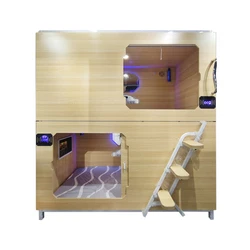 sleep pod bed capsule hotel