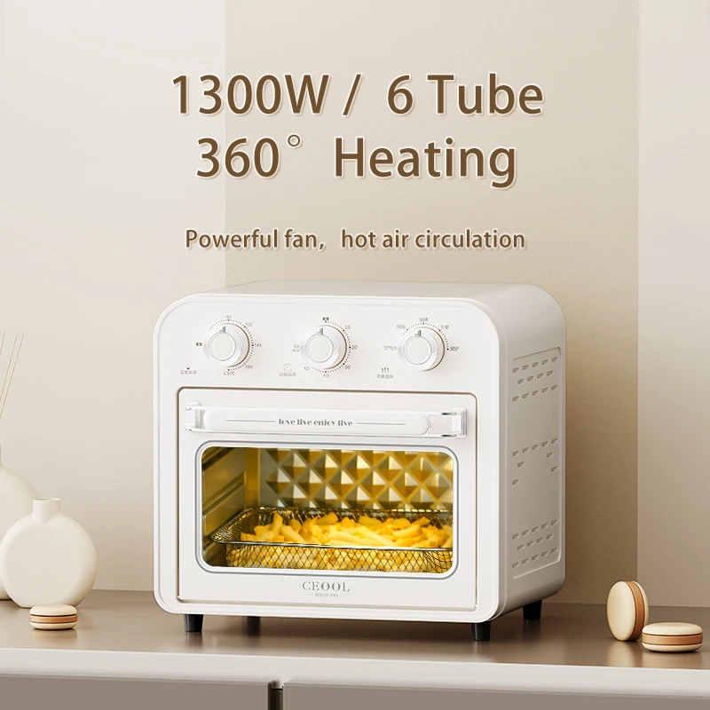 15L Home kitchen Appliances Electric Air Fryer Toaster Oven Hot Air Circulating Drying Oven Multifunctional Air Fryer Ovens