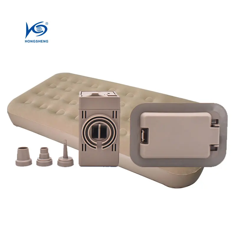 Надувной матрас для кемпинга со встроенным насосом