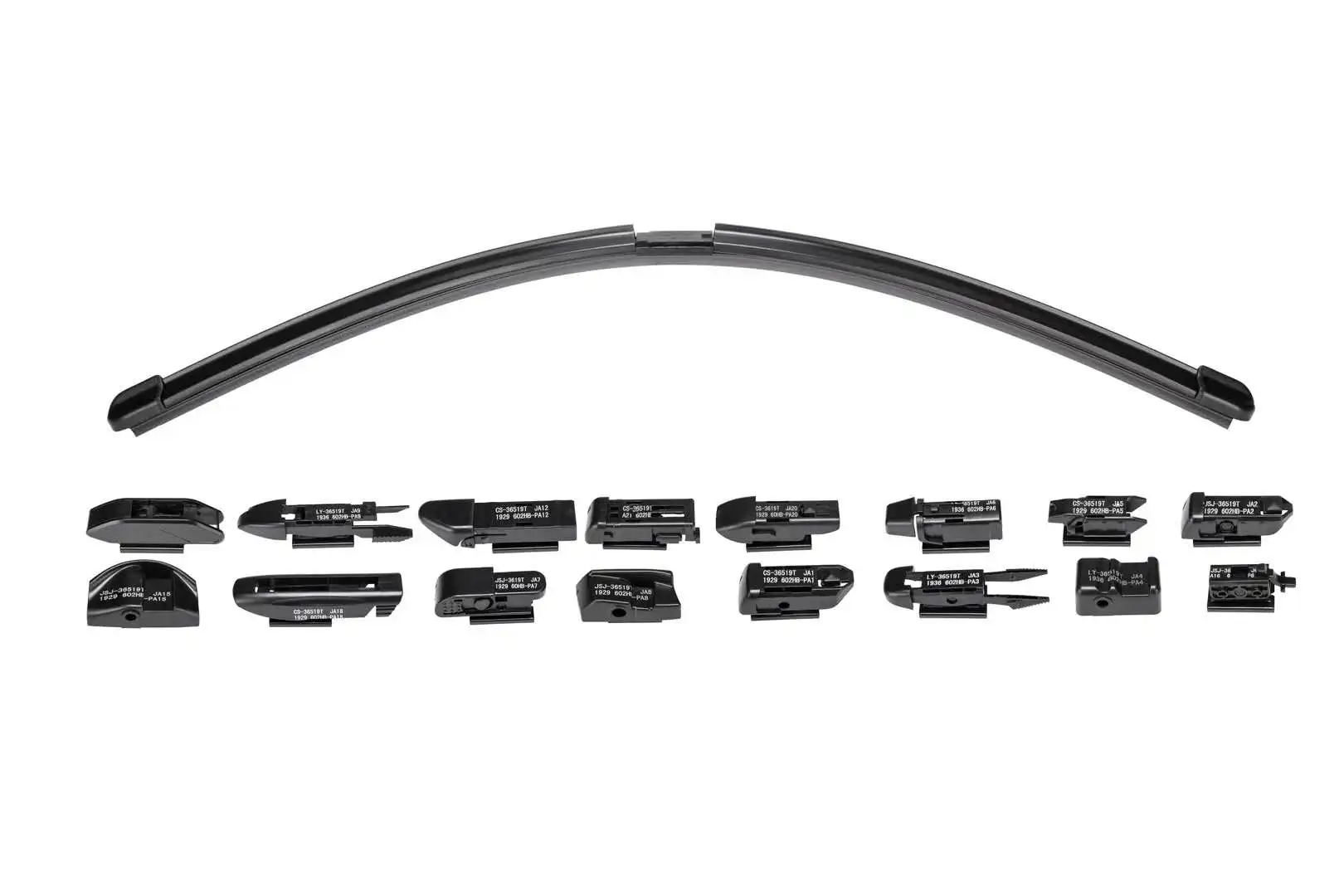 Kction manufacturer  front soft windshield multi wiper blade 14 inch 32 inch private label according to the original car design