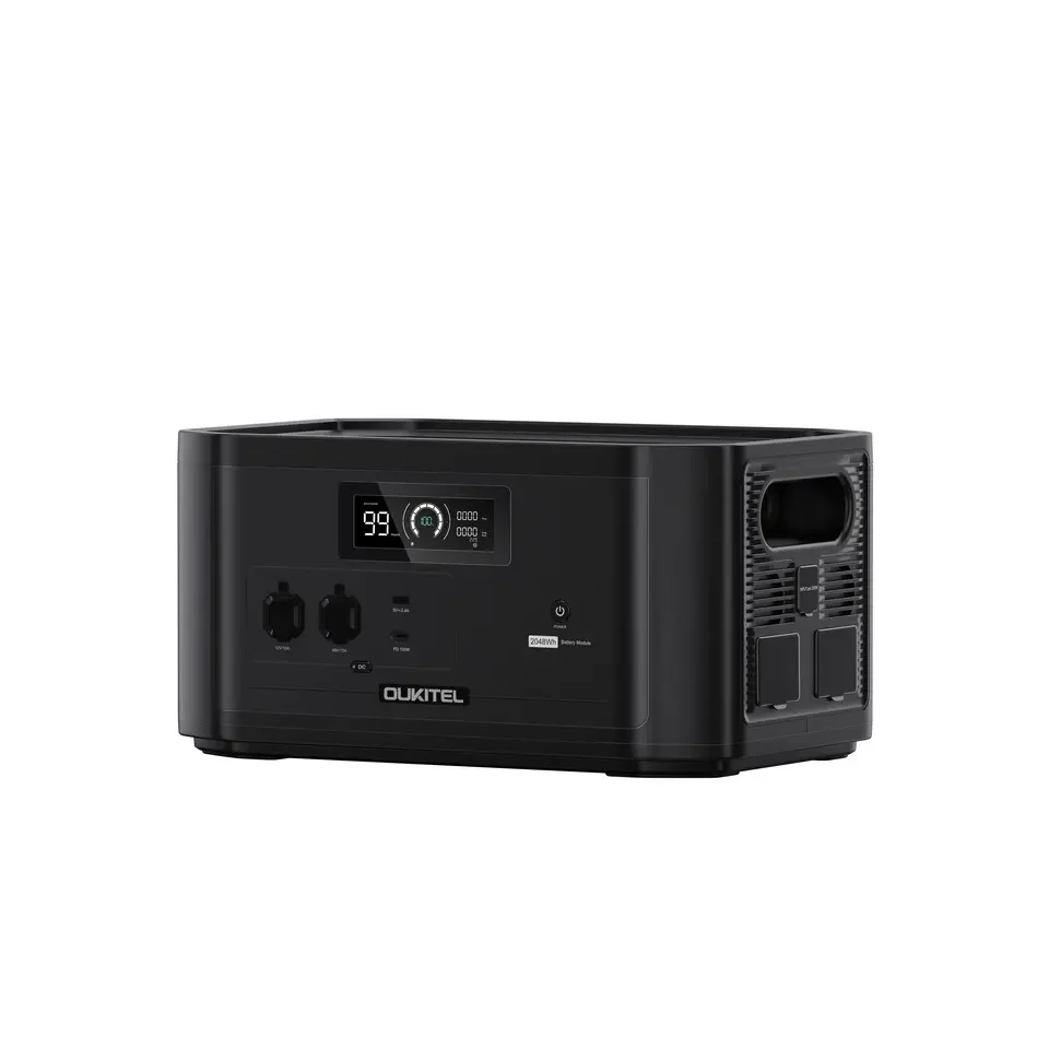 EU Stock OUKITEL BP2000 4000W Portable Solar Power Station Home Emergency Camping Power Supply