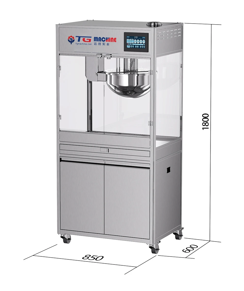 Commercial Cinema Popcorn Vending Machine Electric caramel popcorn making machine
