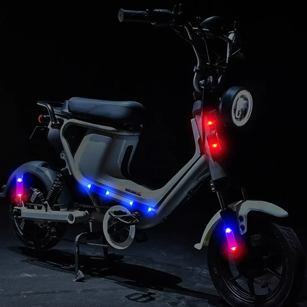 Anti-Theft LED Flashing Security Light Fake Lamp Motorcycle Electric Vehicle Bicycle LED Tail Flashing Light