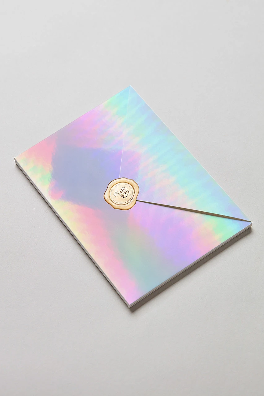 10 Sheets/Pack 250G Metallic Paper A4 PET Mirror Metallic Paper Gift Box Decor Laser Holographic Metallic Paper for Cake Topper