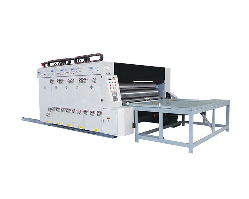 Flexo Semi-automatic Carton Corrugated Cardboard Rs4 Slotter Machine With Single Color Printing Slotting Die Cutting Machine