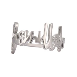 Bismillah Napkin Ring letter ring restaurant table setting napkin ring napkin buckle wholesale