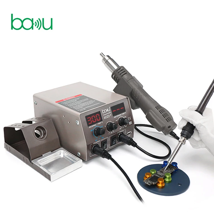 Hot selling infrared bga rework station BAKU 602D+ double LED digital display  welding equipment  soldering station