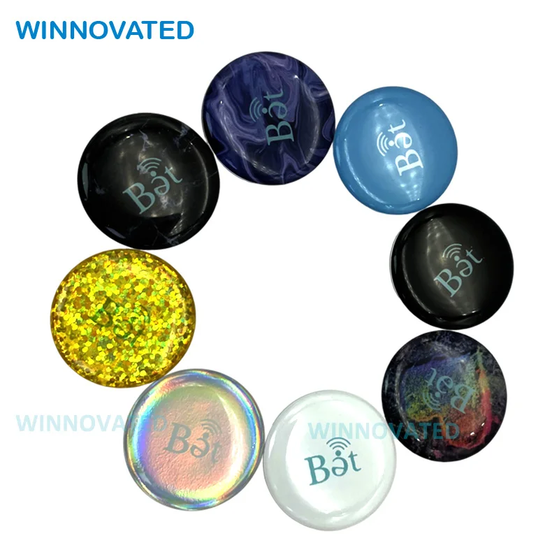 Phone Epoxy Wholesale Programmable Custom Price NFC Tag wifi Logo