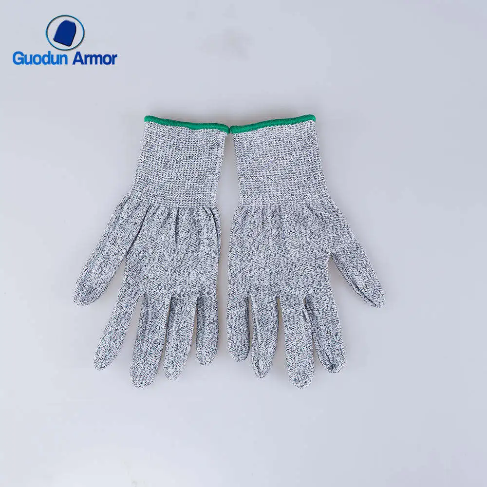 Hot selling EN388 4543 Cut Level 5 Cut Resistant Work Gloves Safety Construction Gloves