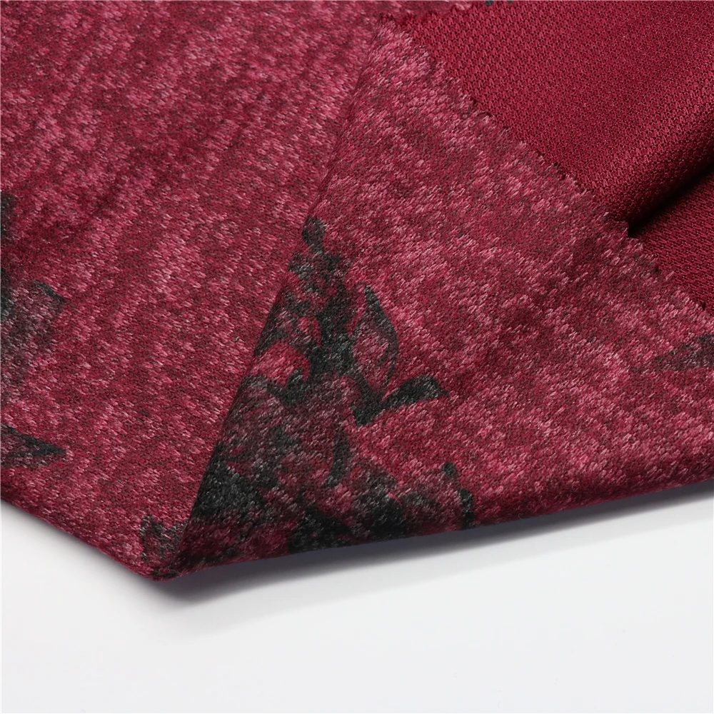 Wholesale Textile Knitted Spandex Hacci Fabrics Print Custom Paper Fabrics For Winter