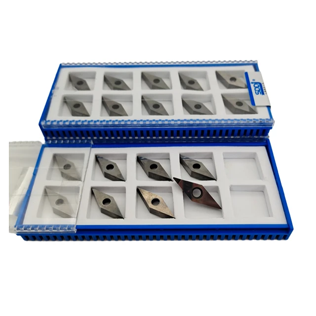 High quality PCD turning inserts VGGT 110301 lathe tools