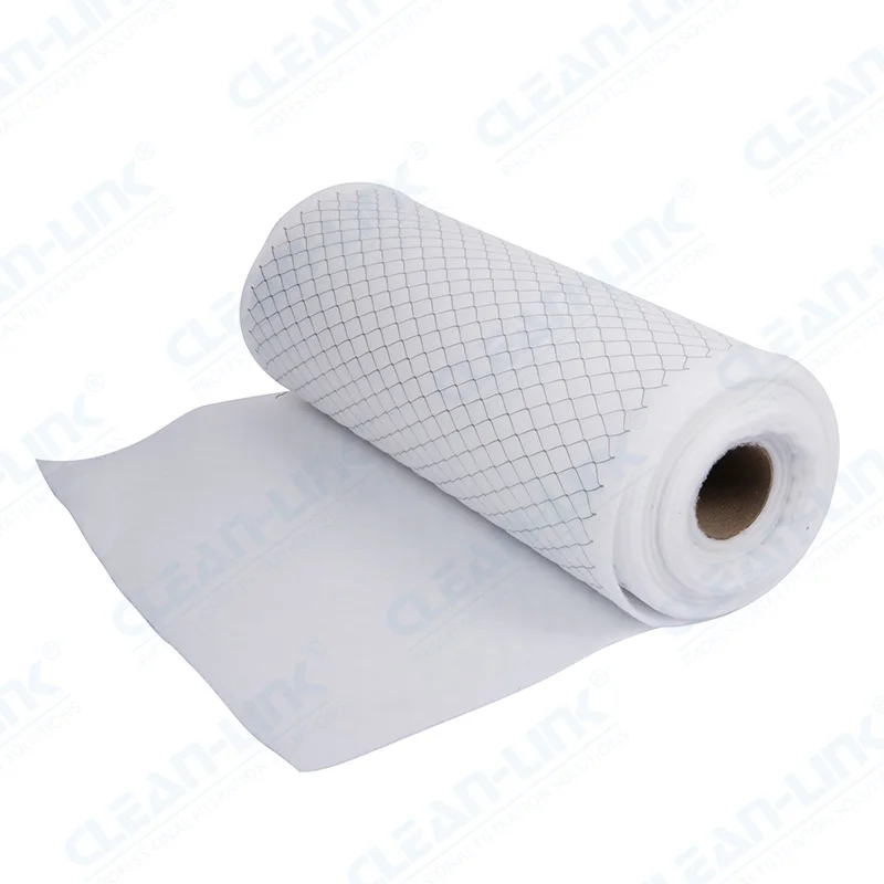 Clean-link Filter Media With Polyester Fiber Ventilation Pre-filter Laminated Filter Media