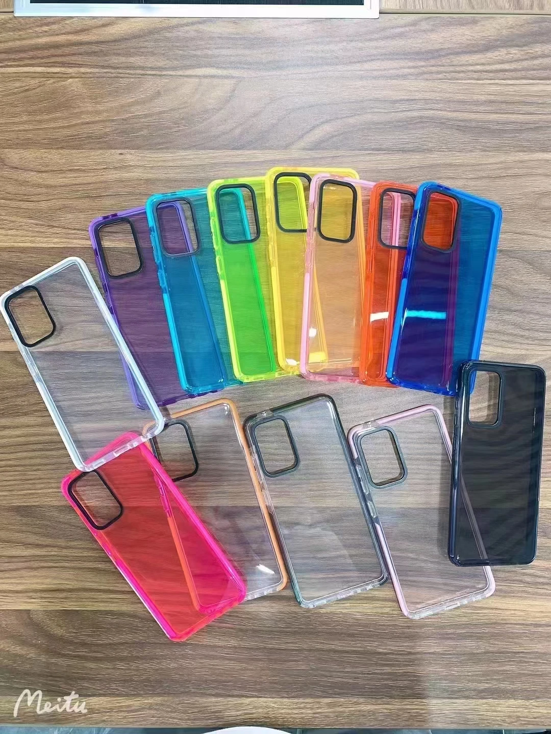 Solid Color Soft TPU Case Custom Mobile Phone Case For Samsung S22 Ultra S21 Ultra A73 A53 A33 Fundas forros para neon carcase