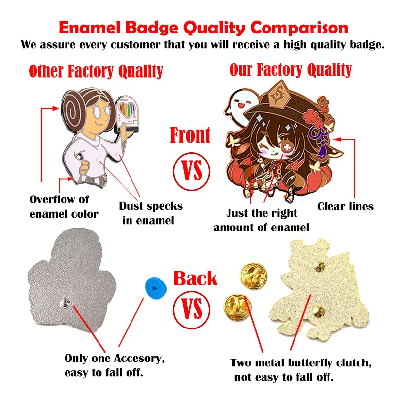 Customize 3D Metal Anime Glitter Lapel Pin Bulk Soft Hard Enamel Pins Badge Lovely Cartoon Girl Rose Gold Custom Enamel Pin