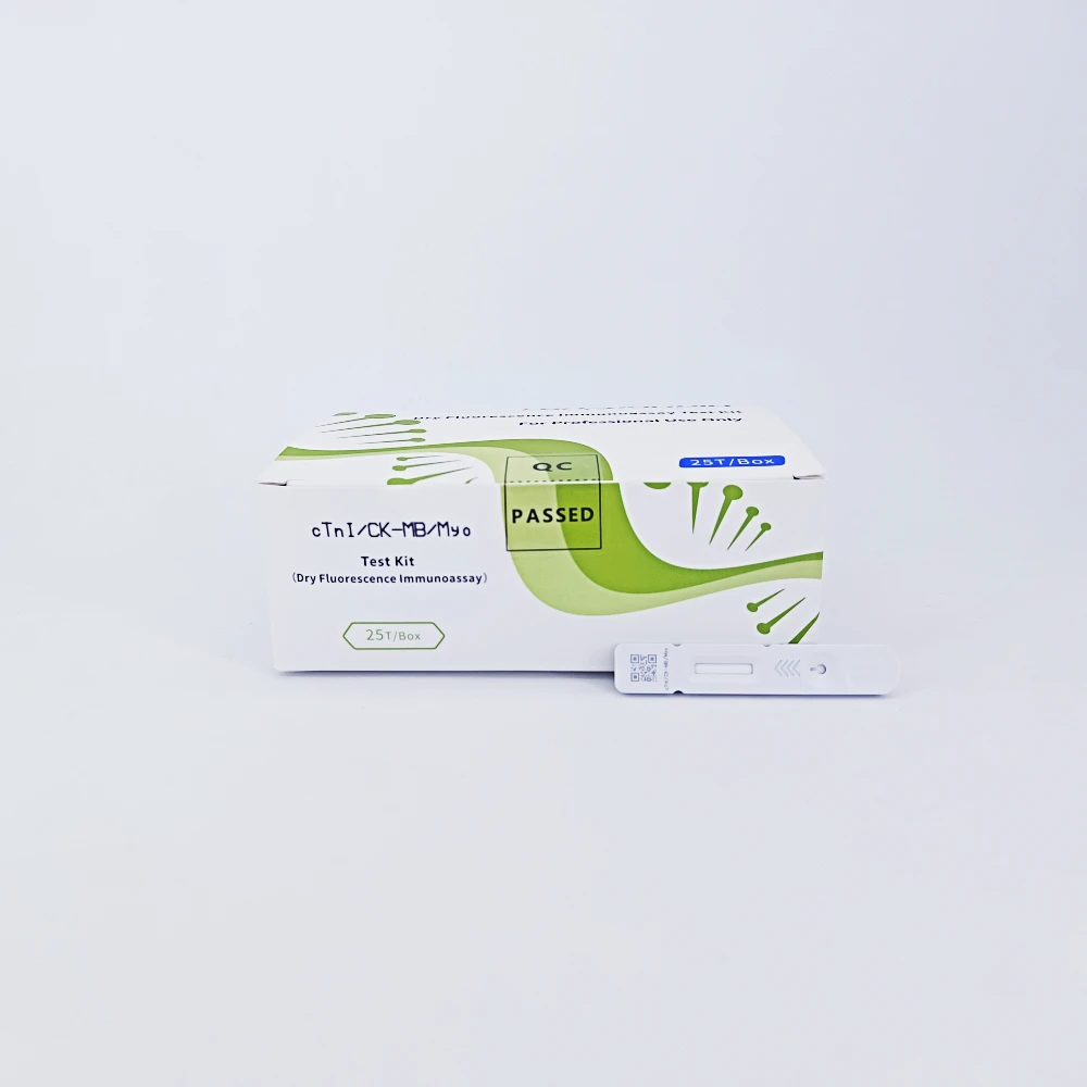 Lansionbio cTnI/CK-MB/Myo Rapid Test Kit Diagnostic Combo Test Cassette with CE ISO Certification