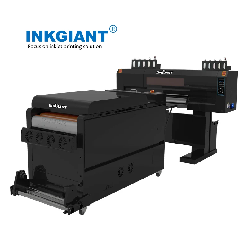 INKGIANT NEW LAUNCH 60cm DTF printer with 6 epson original I3200 printheads 8colors+white (speed 15-22 sqm per hour)