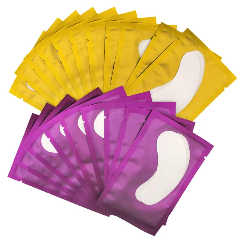 Eye Pads Lower Lashes Accept Oem Offer Samples Gel Eyepatch Under Comfy Curved Patches
