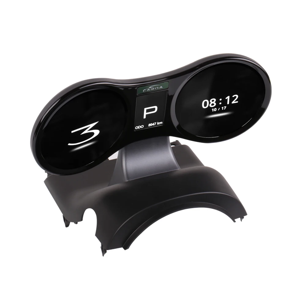 Цифровой спортивный экран HUD для приборной панели, Мультимедийная панель Tesla Model 3 Y, с несколькими интерфейсами, с аккумулятором