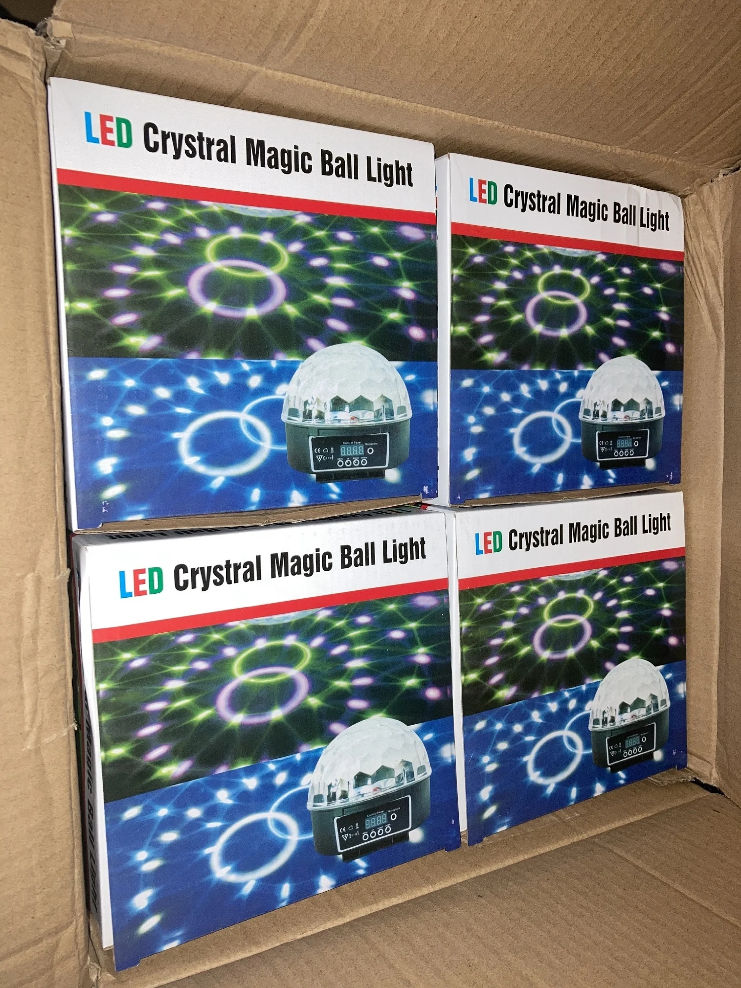 DJ LIGHTING USB MINI DISCO LIGHT portable home party remote control MP3 LED CRYSTAL MAGIC BALL DISCO LIGHTING