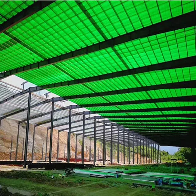 Building Material Roof Tiles FRP Gel Coat Panel Fiberglass Sheet Panels Roll