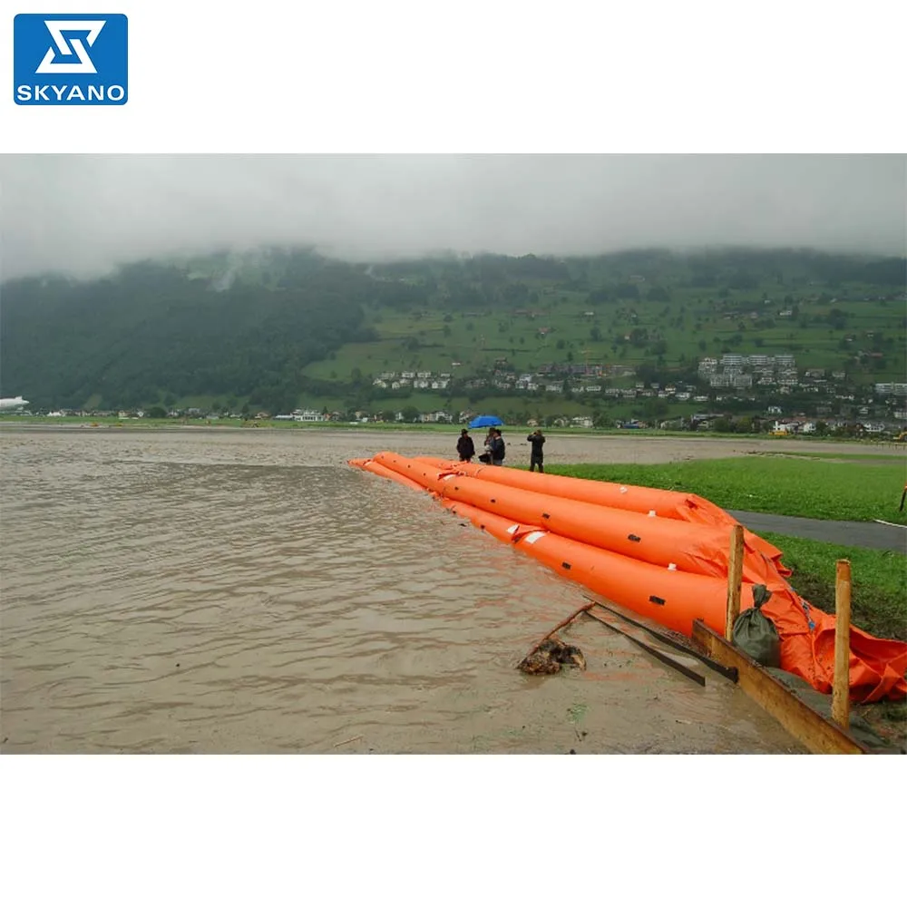 Inflatable waterproof dam flood dam protection water stop Rubber dam