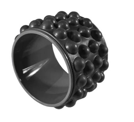3D Hard customized Massage EVA ABS eco back roller anti slip yoga massage wheel