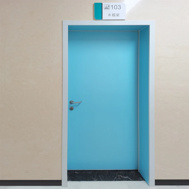 GMP Swing Stainless Steel Hospital Cleanroom Door Clean Swing Door For Pharmacy Hospital Lab
