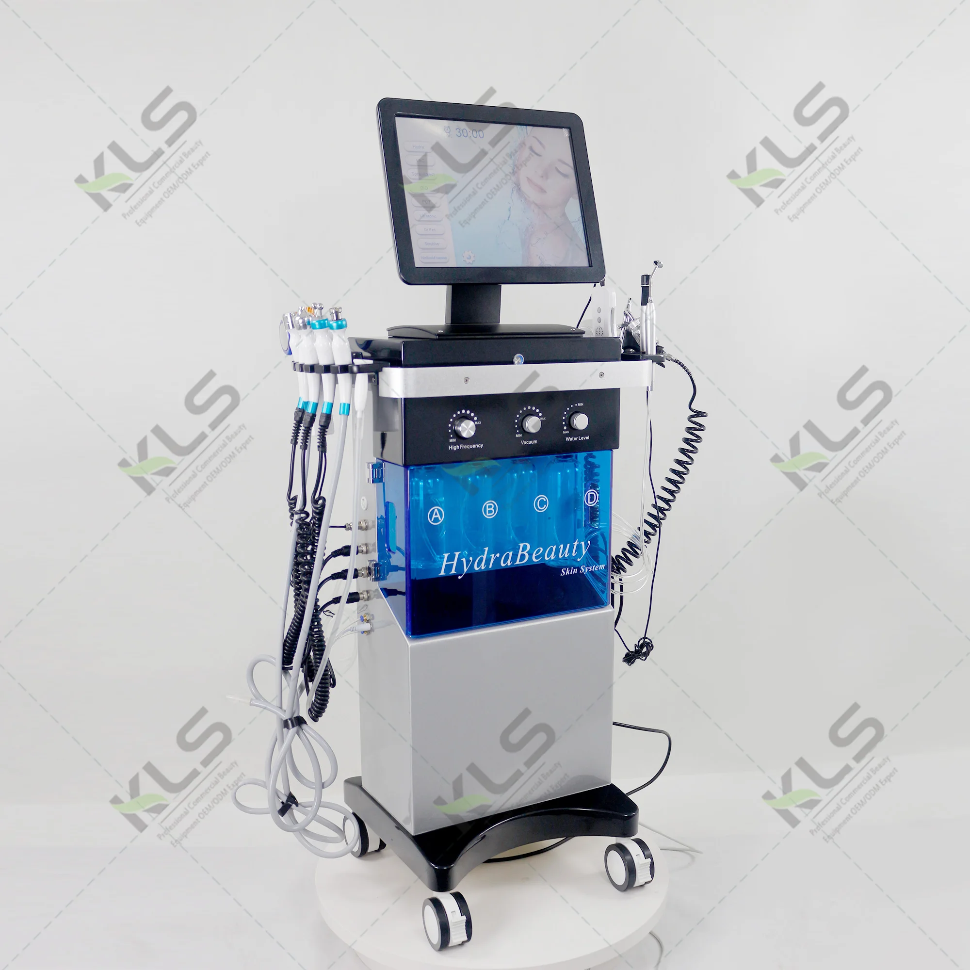 Visual customization 14 in 1 hydra hydro beauty dermabrasion facial machine