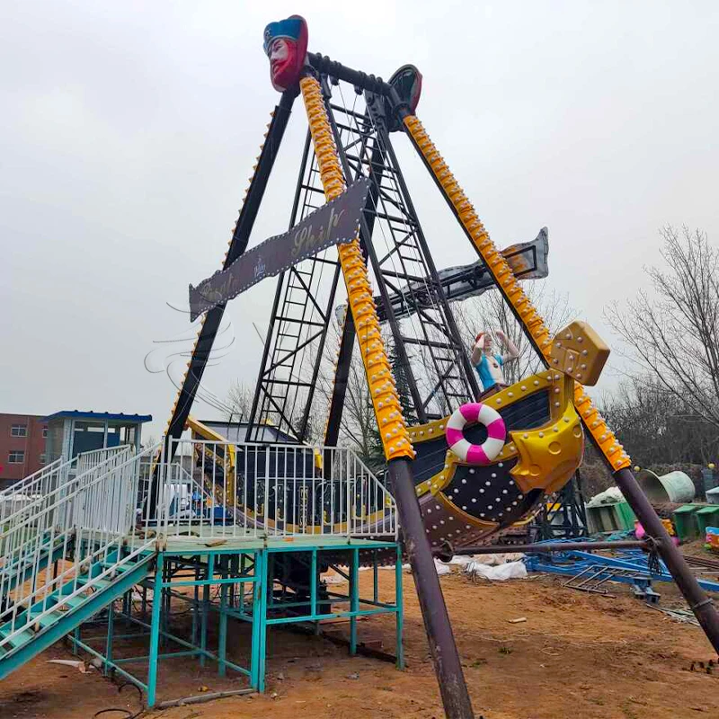 Amusement RidesThrill Equipment Outdoor Playground Adult Game Rides Pirate Ship Rides for Sale