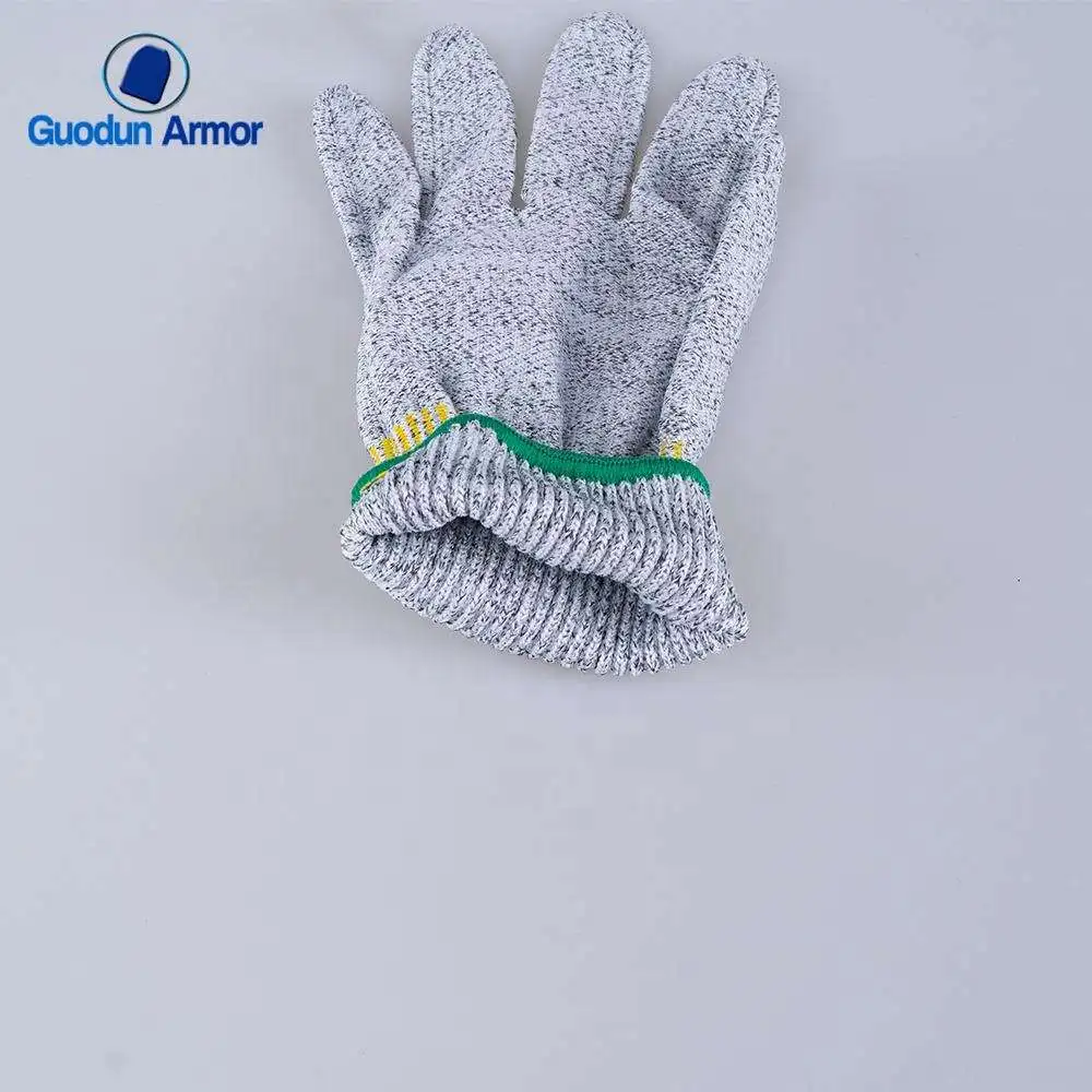 Hot selling EN388 4543 Cut Level 5 Cut Resistant Work Gloves Safety Construction Gloves