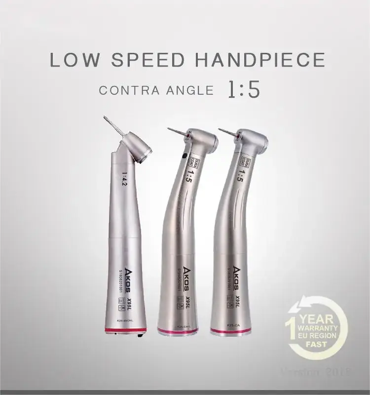 Factory surgical handpiece high/Low speed led handpiece dental handpiece 4 holes