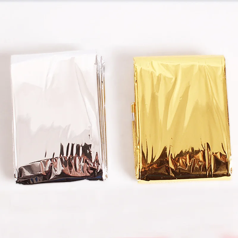 YUEMAI Portable Lightweight Anti-stretch Warmth Outdoor Waterproof Reflective Emergency Tactical Survival First Aid Blanket