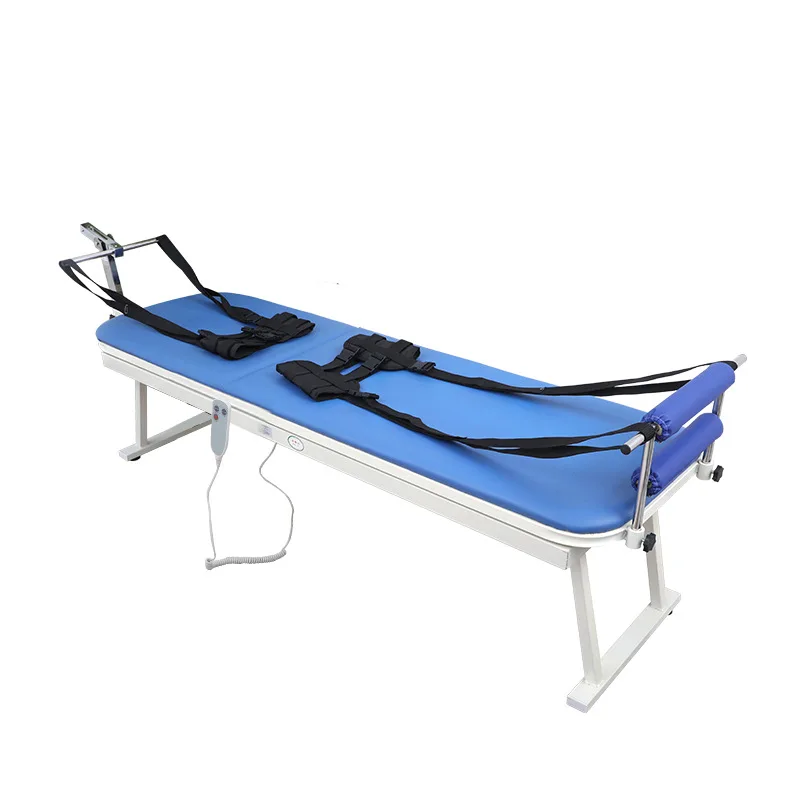 Medical Lumbar Intervertebral Disc Tractor Neck Traction Device Electric Cervical Lumbar Stretchers Bed