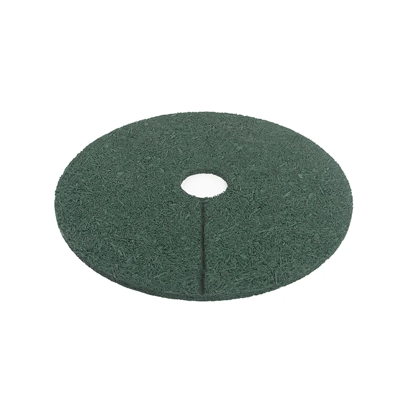 36 Inch Round Tree Protector Mat Garden Weed Round Cover Mat Rubber Mulch Ring Tree Protector For Weed Control Root