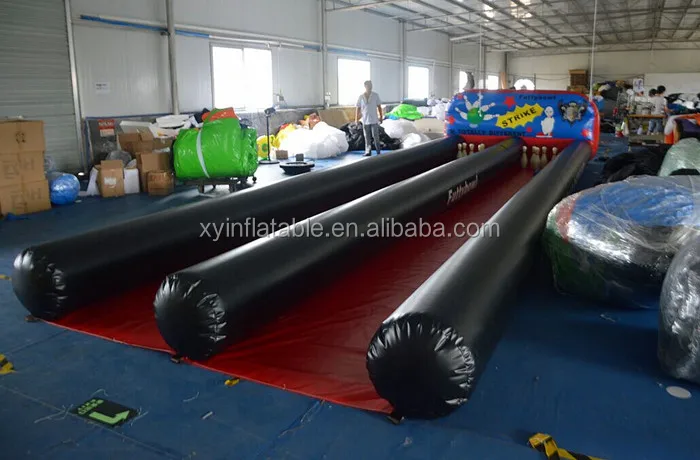 2024 Hot sale Competitive Games inflatable bowling lanes price for sport game