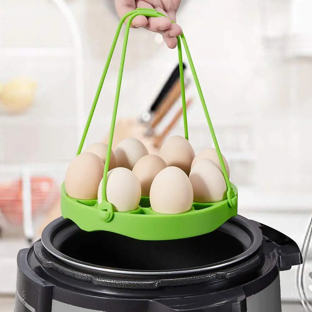 
High Quality Rack Silicone Bakeware Egg Steamer 
