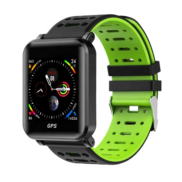 Высокое качество Ip68 Gps водонепроницаемые умные часы с цветным Tft дисплеем