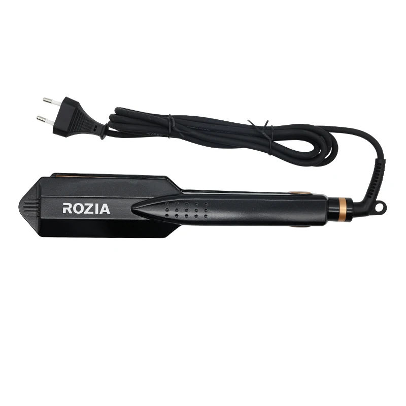 corn hair styling tools hair straightener with temperature switch adjustable and 360 degree swivel cord