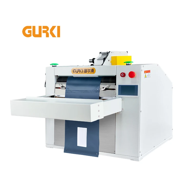 Gurki Fulfillment Automatic Bagger For Poly Mailers - Integrated Label Printer Applicator Bagging Systems