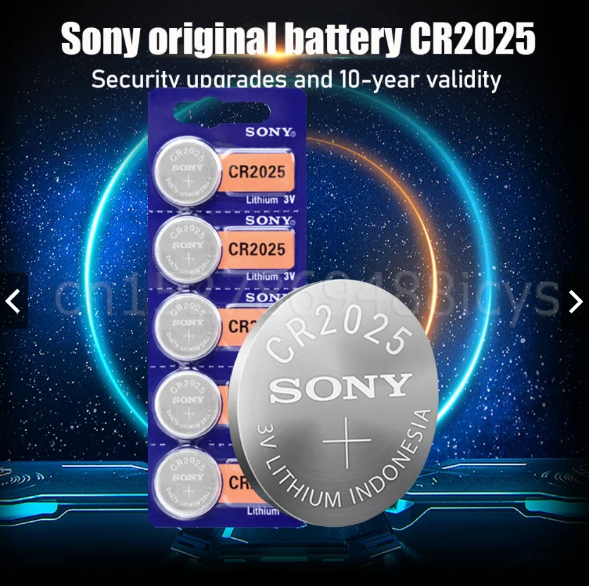 For Sony 2032 Battery Bateria Cr2032 3v Button Coin Cell Lithium Remote Primary Batteries for watch computer cr2032 For Toys