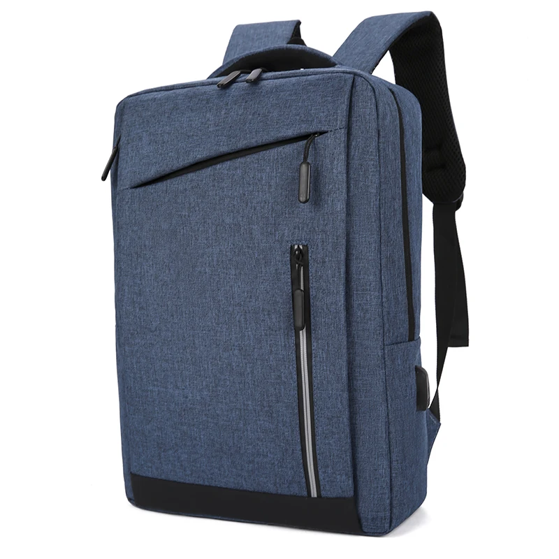 USB Charger Backpack Smart Laptop Backpack Bag Simple Custom Logo Nylon Unisex Backpack