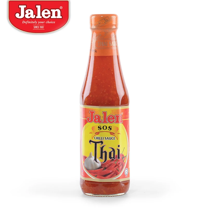 Best Price Premium Quality Wholesale Thick Thai Chilli Sauce 350gm Taste Are Rich Hot Sweet and Spicy