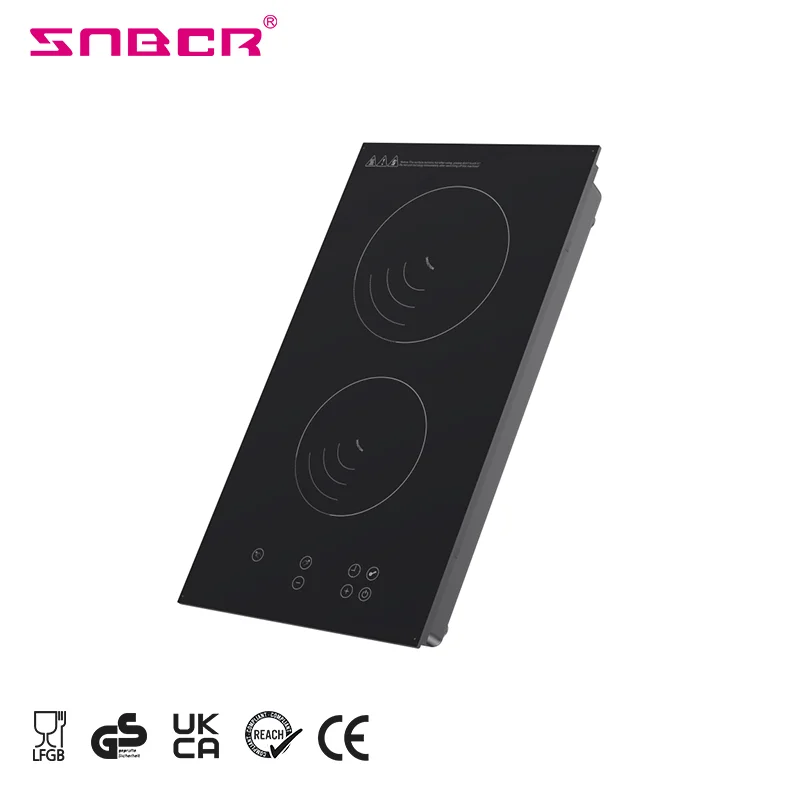 Professional Product 3000W Dual Cooker 9 Power Level Setting Induction Cooktop 2 Burner Heater Induction Cooker