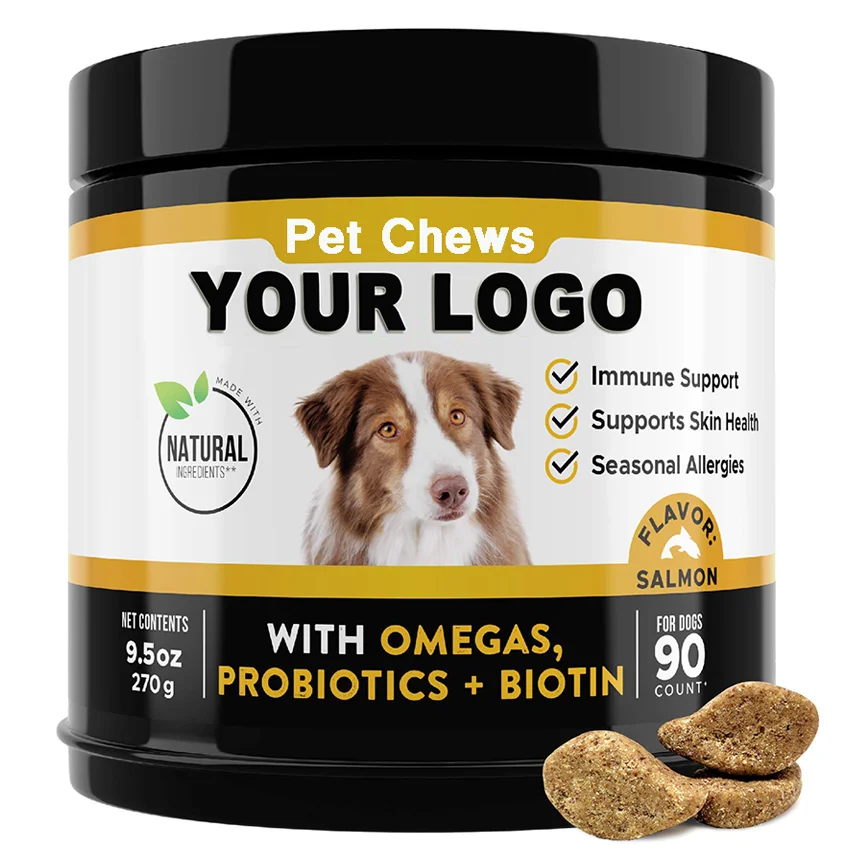 Allergy Immune Pet Nutrient Chondroitin Omega Fish Oil Probiotics Dogs Joint Supplement