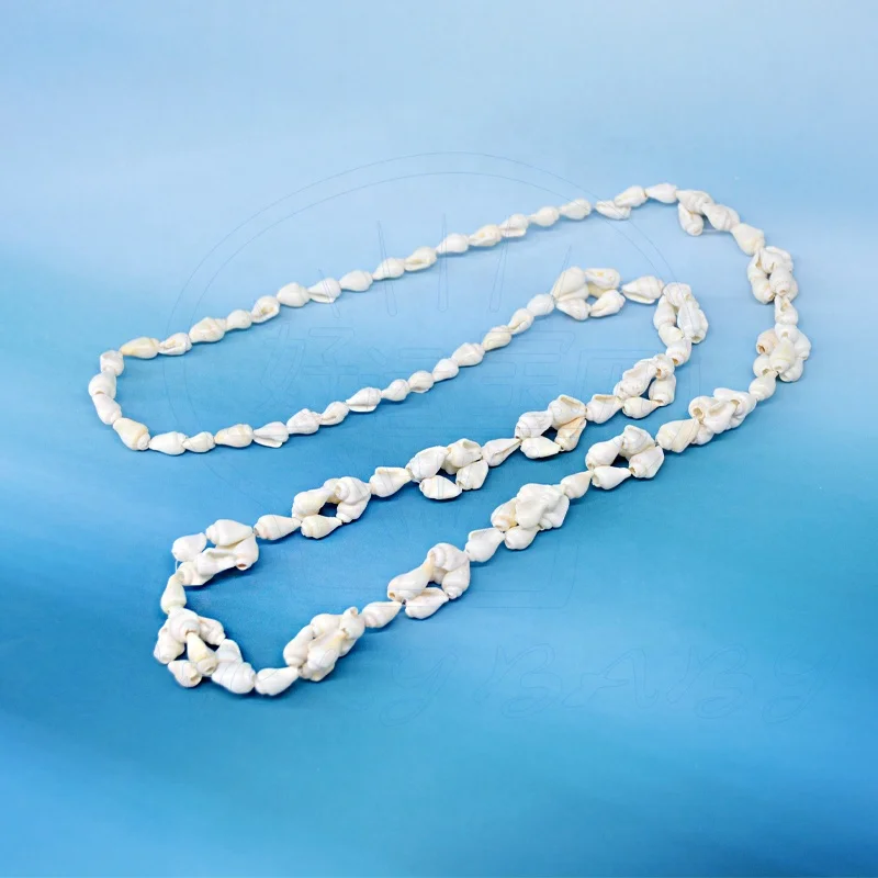 Natural Solid Color Shell Necklace Summer Beach Seashells Bohemian Women Seashell Choker Necklace Pendants Handmade Jewelry