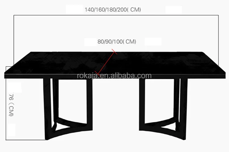 Modern Dining Table Set Marble Top Stainless Steel Luxury Rectangular Dining Table Set 4 6 8 Seater Dining Room Furniture