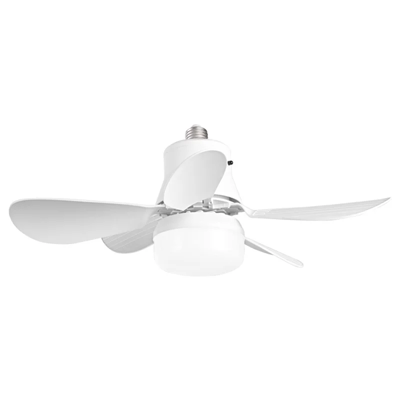 20 Inch Chandelier LED Light Fan For home ABS Ceiling Fan Modern Retractable LED Ceiling Fans Light With Remote Control