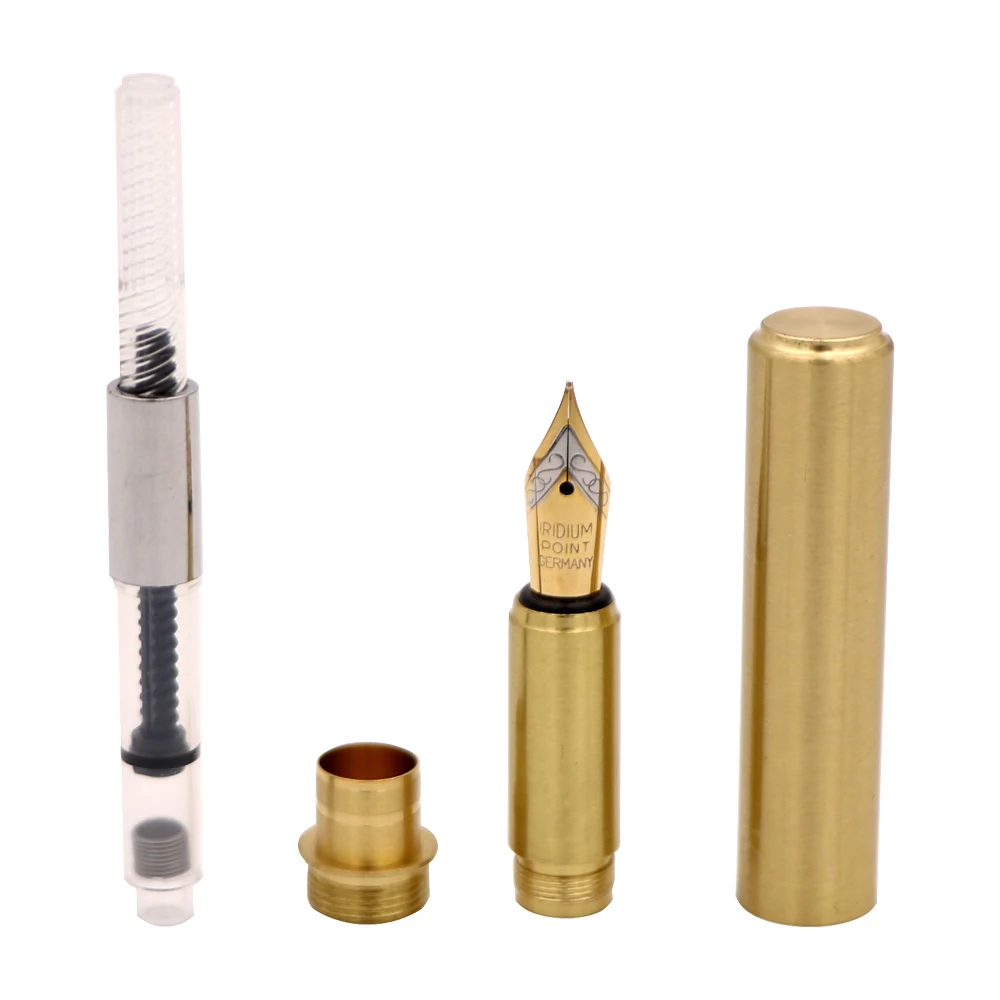 DIY Wood Kit For Wooden Pens Turning Accessories Ink Converter Artisan Lathe Fountain Pen Kits Woodturning